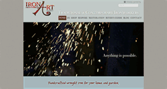 Desktop Screenshot of ironart.co.uk